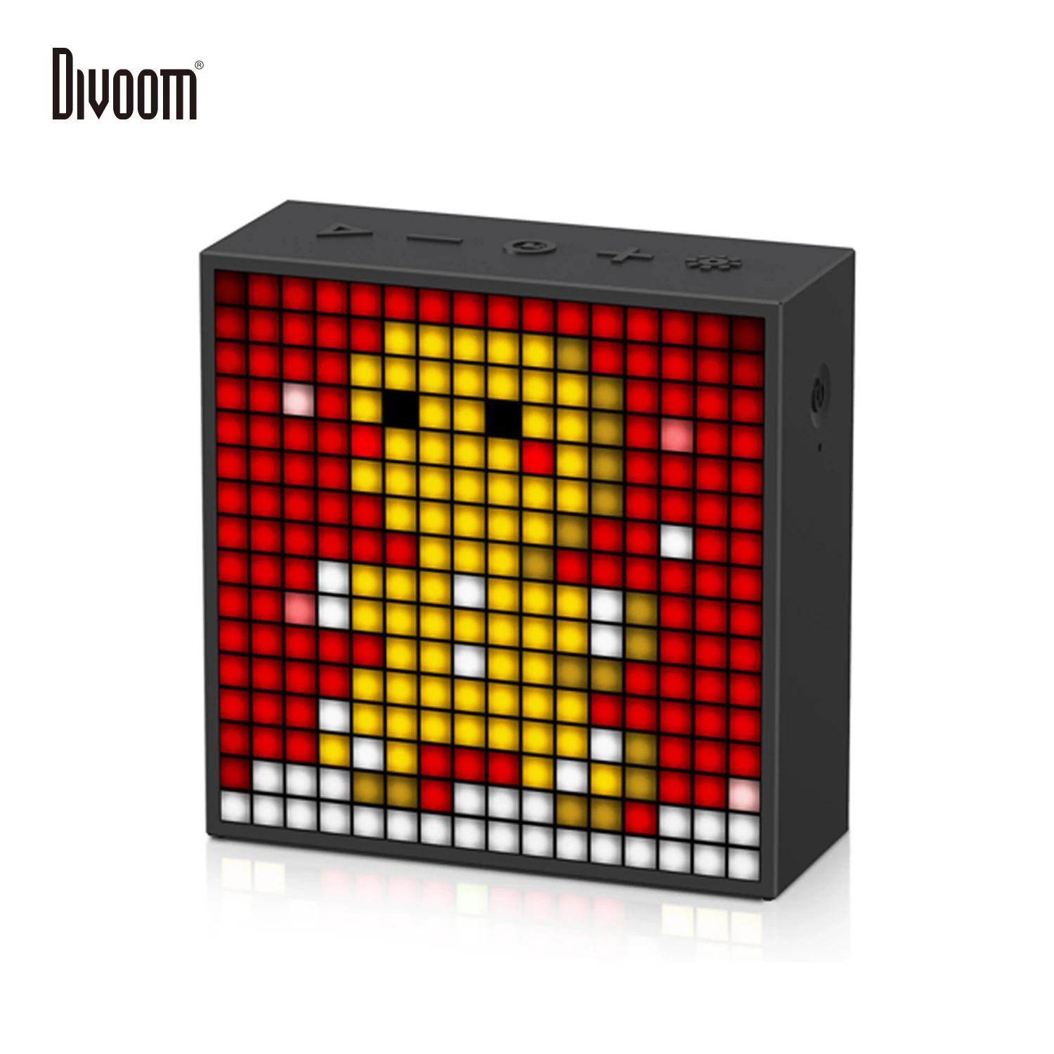 Divoom Timebox Evo ȼ Ʈ  ð ˶ α׷  LED ÷ִ̰  ޴ Ŀ Ư 